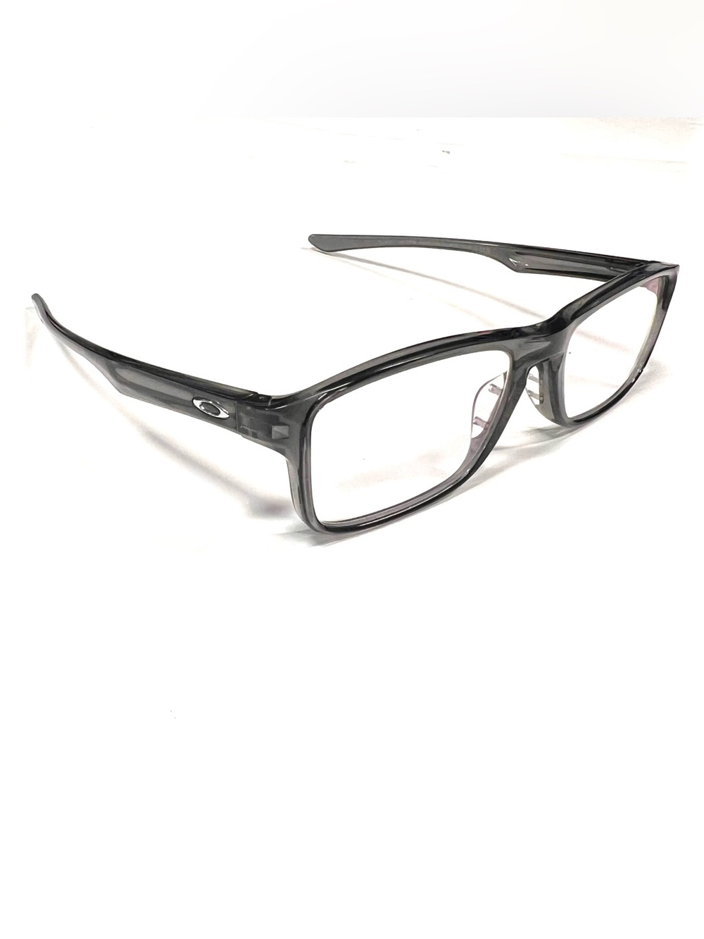 Oakley Plank 2.0 OX8081-0655 Polished Grey Smoke Eyeglasses Frames 55-18-145